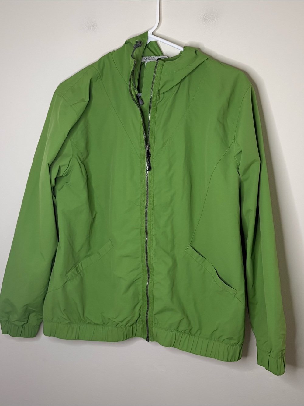 Guide Series Women’s Small Green Windbreaker Jacket Hooded Hiking Gorpcore Coat